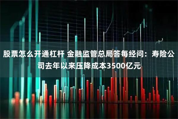 股票怎么开通杠杆 金融监管总局答每经问：寿险公司去年以来压降成本3500亿元